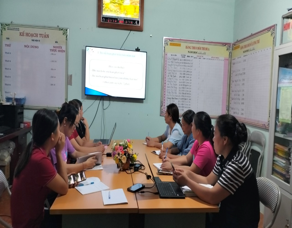 TẬP HUẤN CHUYÊN MÔN TRƯỜNG