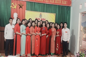 ĐẠI HỘI CÔNG ĐOÀN CƠ CỞ TRƯỜNG MẦM NON XÃ THỤY HÙNG NHIỆM KỲ 2023 - 2028